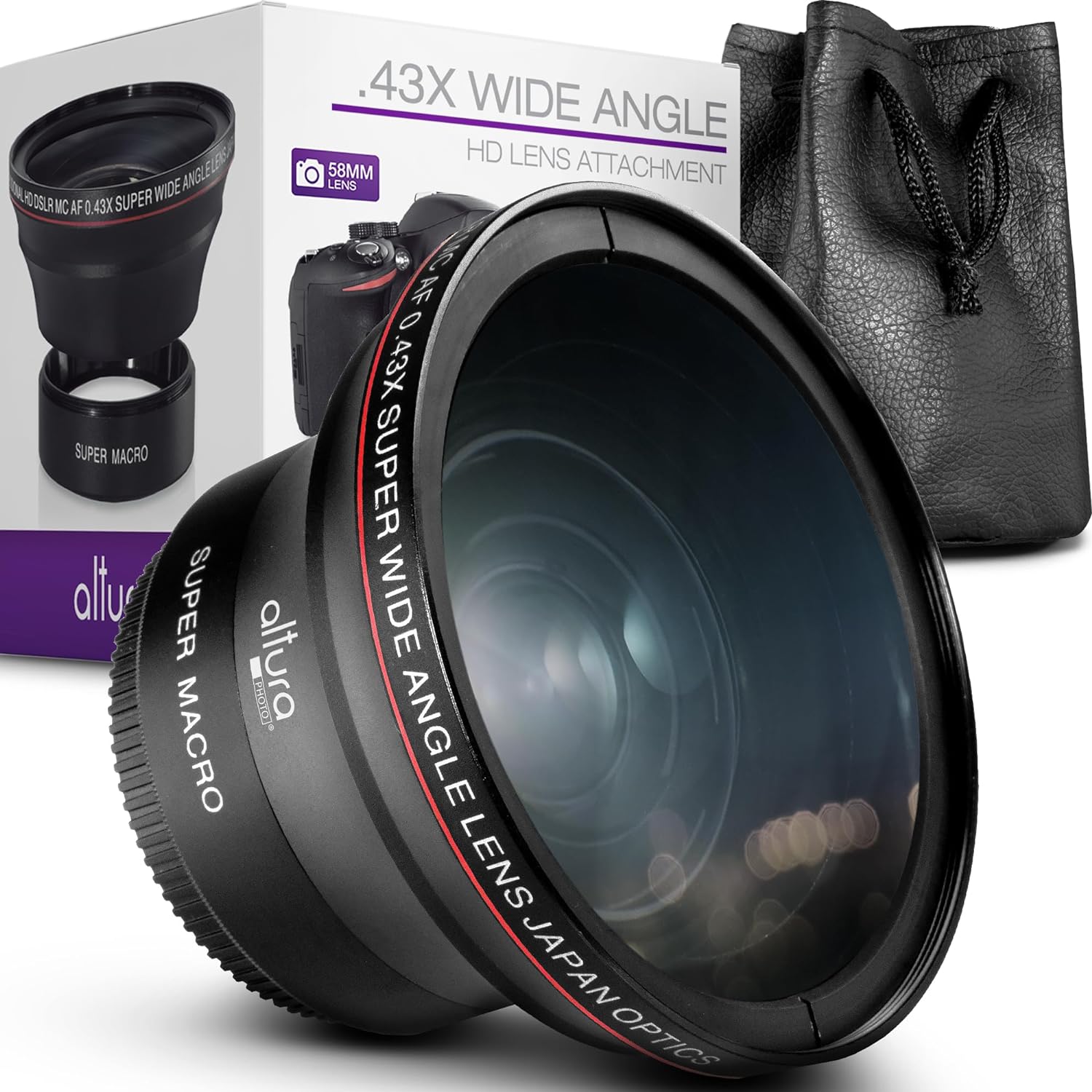 Altura Photo Professional HD Wide Angle Lens